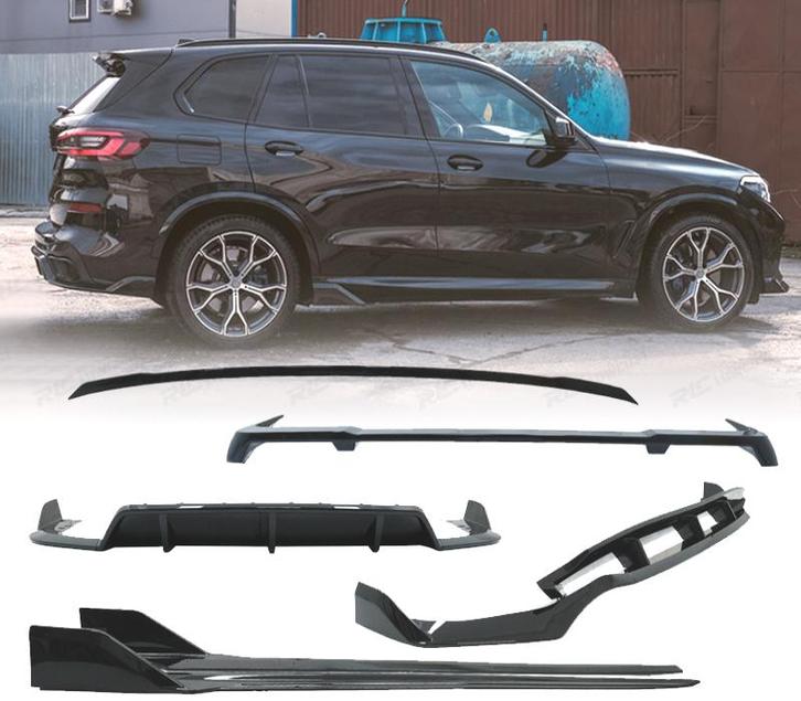 KIT CARROSSERIE BMW X5 G05 18- LOOK BLACK KNIGHT NOIR BRILLA, Auto-onderdelen, Carrosserie, Verzenden