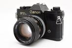 Canon FTb QL black + FD 1.4/50mm S.S.C. Single lens reflex, Audio, Tv en Foto, Nieuw