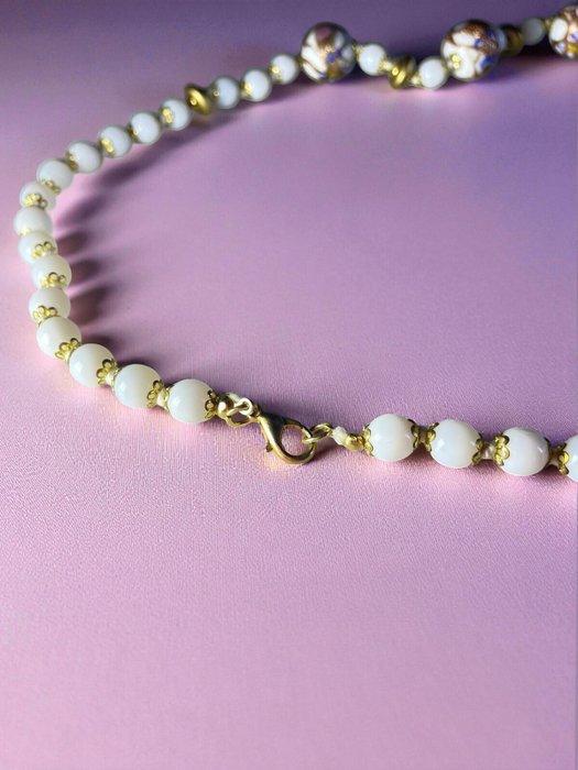 vetro di Murano - Halsketting - Vuurgedecoreerd glas, Antiek en Kunst, Antiek | Glaswerk en Kristal