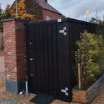 Metalen tuinhuis van Zelfbouwcontainer Makkelijk verplaatsen, Tuin en Terras, Tuinhuizen, Nieuw, Tuinhuis, Metaal, Ophalen