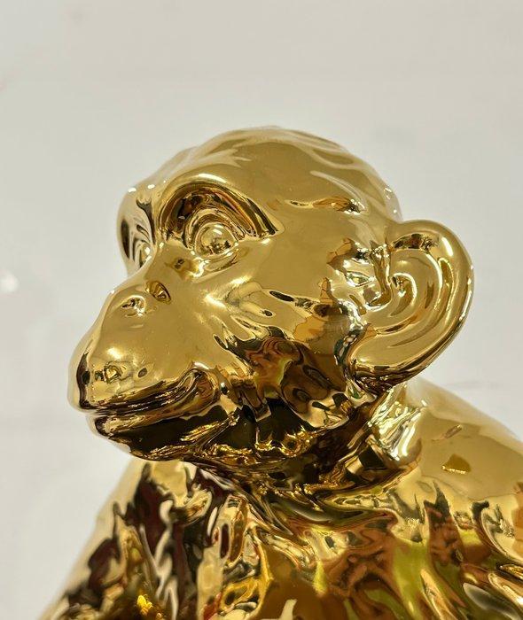Daluxe Art - 1999 • Golden Monkey, Antiek en Kunst, Kunst | Designobjecten