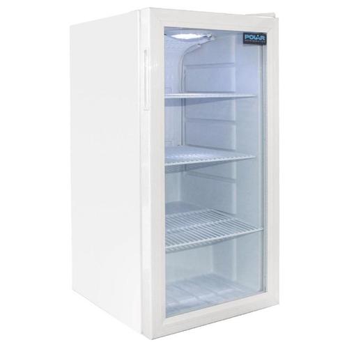 Polar C-serie compacte display koeling wit 88L, Zakelijke goederen, Horeca | Keukenapparatuur, Koelen en Vriezen, Verzenden