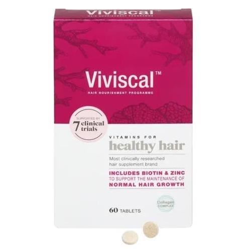 Viviscal Hair Growth Tablets Women 60 stuks (Haarvitamines), Handtassen en Accessoires, Uiterlijk | Haarverzorging, Nieuw, Verzenden