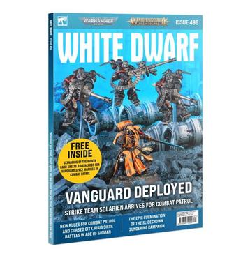 White Dwarf Issue 496 januari 2024 (Warhammer nieuw) beschikbaar voor biedingen