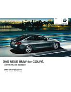 2013 BMW 4 SERIE COUPE BROCHURE DUITS, Nieuw