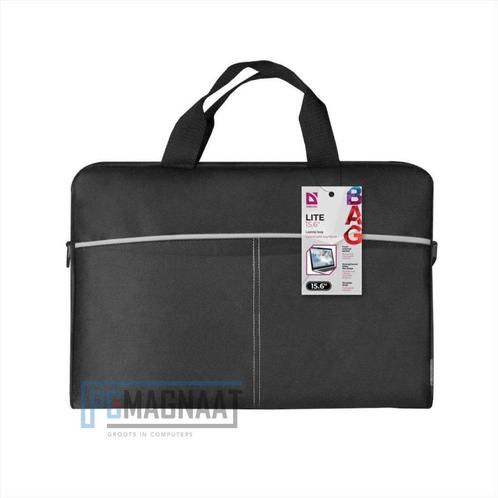 Defender Lite laptoptas 15.6 inch zwart, grijs, Informatique & Logiciels, Sacoches d'ordinateur portable, Enlèvement ou Envoi