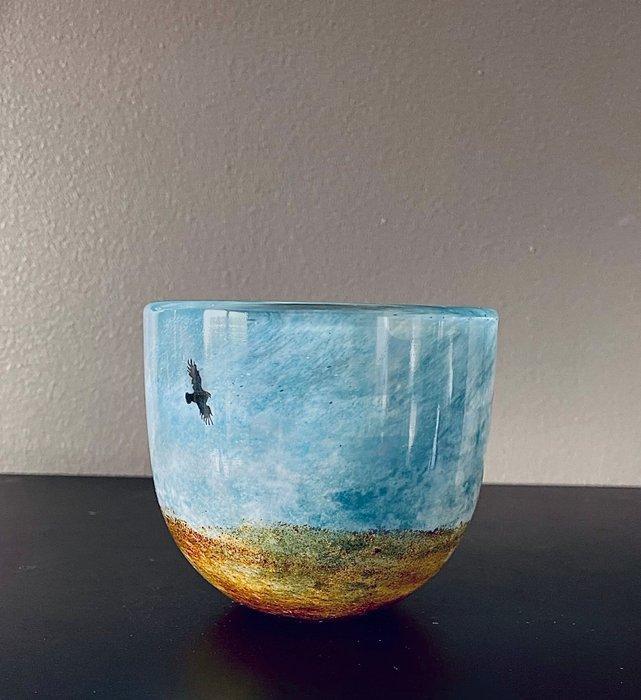 Kosta Boda - Kjell Engman - Vaas - NORDIC - Glas - kom, Antiek en Kunst, Antiek | Glaswerk en Kristal