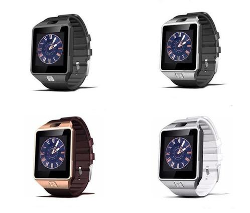 Smartwatch Smart Watch Bluetooth Sim horloge android IOS *2, Handtassen en Accessoires, Smartwatches, Nieuw, Verzenden