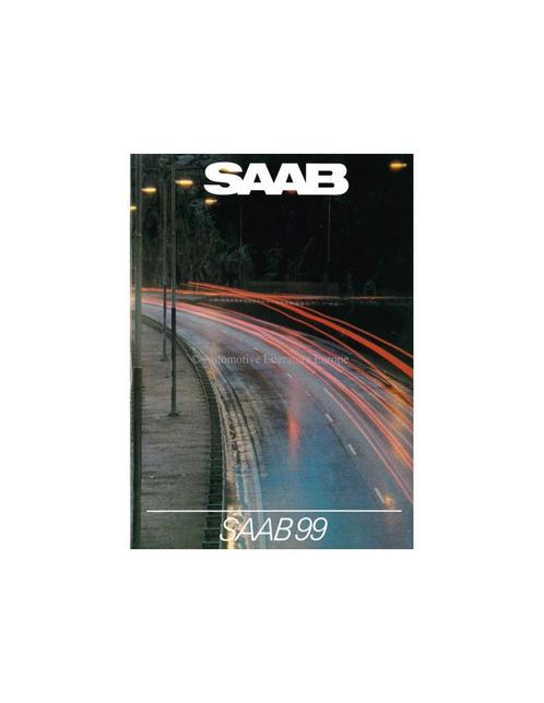 1983 SAAB 99 BROCHURE NEDERLANDS, Livres, Autos | Brochures & Magazines