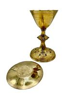 Kelk (2) - Zilver - Natuurlijke diamanten