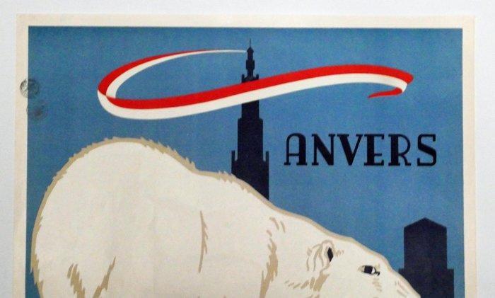 René Van Poppel - Anvers: Visitez le ZOO - BIG / LARGE, Antiquités & Art, Art | Dessins & Photographie