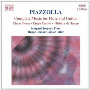 Piazzolla: Complete Music for Flute CD Astor Piazzolla, CD & DVD, CD | Autres CD, Envoi