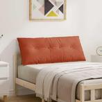 vidaXL Rugkussen Rood Oranje 120 x 50 cm Corduroy stof, Huis en Inrichting, Verzenden, Nieuw