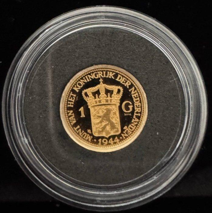 Pays-Bas. Nationale Goud Collectie, 1 Gulden 1944 (Sans Prix, Postzegels en Munten, Munten | Nederland