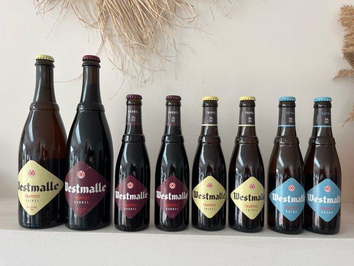 Westmalle - 75cl & 33c - 10 flessen, Verzamelen, Wijnen