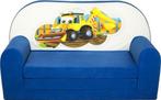 Kinder slaapbank - sofa - donker blauw - logeermatras - 8..., Ophalen of Verzenden, Nieuw