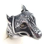 Bague du Loup Guerrier Viking : Force, Instinct & Protection