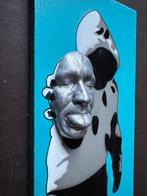 gregos - Unmasked- blue light background