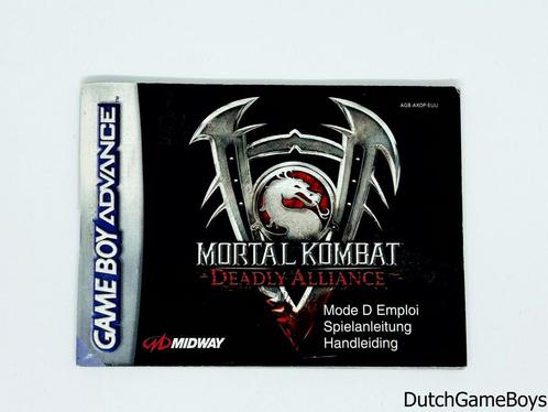Gameboy Advance / GBA - Mortal Kombat - Deadly Advance - EEU, Games en Spelcomputers, Games | Overige, Gebruikt, Verzenden