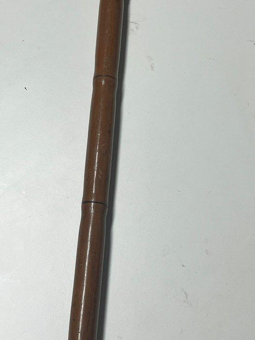 Wandelstok - .800 zilver, Mahonie, Antiek en Kunst, Curiosa en Brocante