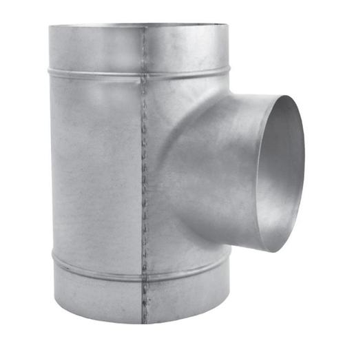 T-stuk voor spiraalbuis galva Ø 150mm met aftakking Ø 150mm, Doe-het-zelf en Bouw, Ventilatie en Afzuiging, Nieuw, Verzenden