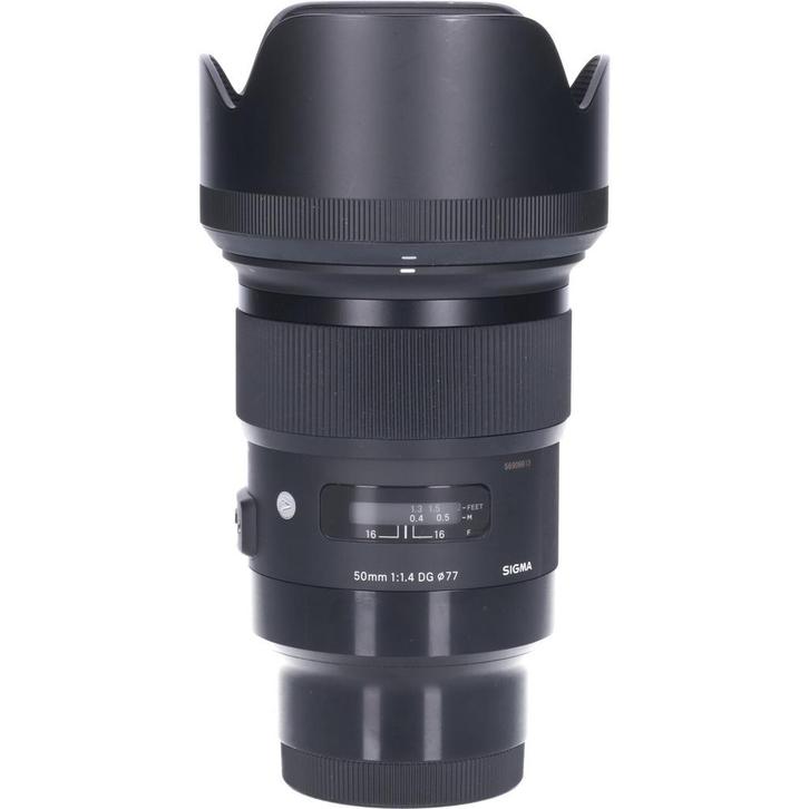 Tweedehands Sigma 50mm f/1.4 DG HSM Art Sony E CM4374, Audio, Tv en Foto, Foto | Lenzen en Objectieven, Overige typen, Gebruikt