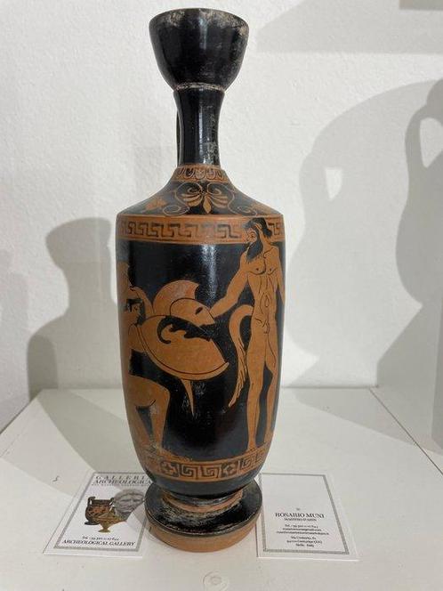 Replica van een oude Griek Keramiek Lekythos - 28 cm, Antiek en Kunst, Antiek | Overige Antiek