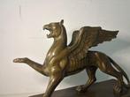 Laurens - Statue, Griffioen - 22 cm - Bronze, Antiek en Kunst