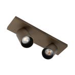 Smart spots Mila 2 Opbouwspot Brons met Smart RGB LED, Verzenden