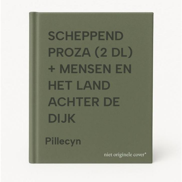 SCHEPPEND PROZA (2 DL) + MENSEN EN HET LAND ACHTER DE DIJK, Boeken, Overige Boeken, Gelezen, Verzenden