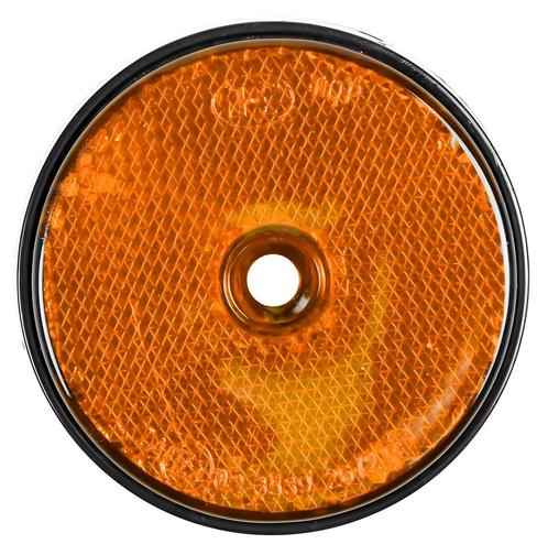 Ronde reflector (oranje, 6 cm diameter, 1 cm dikte, met sch, Doe-het-zelf en Bouw, Gereedschap | Overige machines, Nieuw, Verzenden