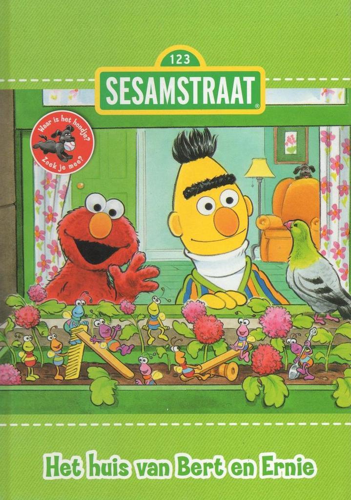 Het huis van Bert en Ernie / Sesamstraat 9789086513062, Livres, Livres pour enfants | 0 an et plus, Envoi