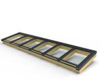 Zelfbouw lichtstraat 6 vak lessenaarsdak 5290x1100mm-Gelaagd, Verzenden, Nieuw