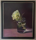 Bert van der Meer (1980) - Stilleven met Roos in glas