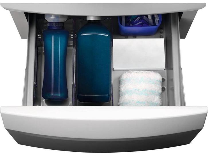 AEG E6WHPED4 - Wasmachine en droger sokkel - Met lade - Wit, Huis en Inrichting, Overige Huis en Inrichting, Zo goed als nieuw