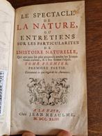Abbé Noël Antoine Pluche - Le Spectacle de la Nature - 1743