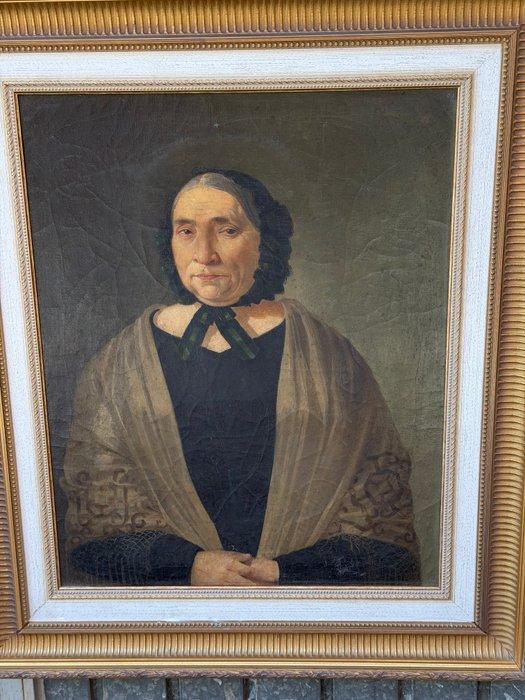 Europese school (XIX) - Anciana, Antiquités & Art, Art | Peinture | Classique