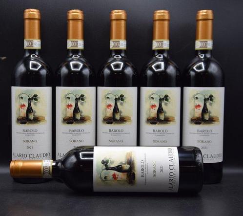 2021 Alario Claudio, Sorano - Barolo - 6 Bouteilles (0,75, Verzamelen, Wijnen