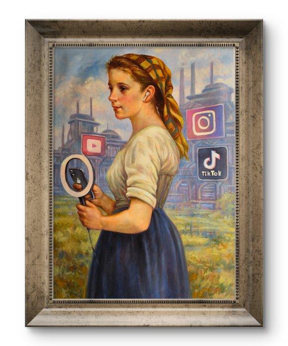 Reinier Nogueras (1985) - Portrait of a new task, Antiek en Kunst, Kunst | Schilderijen | Modern