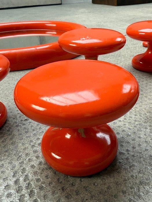 Oberaichen - Kapstok - Hout, kunststof - Spiegel, garderobe, Antiek en Kunst, Curiosa en Brocante