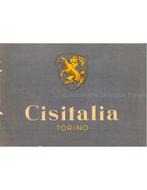 1947 - 1951 CISITALIA PROGRAMMA BROCHURE ITALIAANS, Ophalen of Verzenden