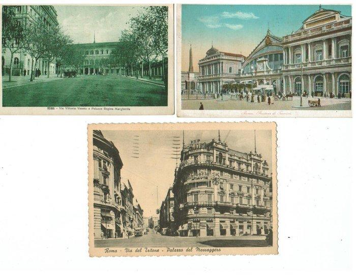 Italie - Trains / Chemins de fer, Châteaux et monuments,, Verzamelen, Postkaarten | Buitenland