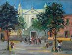 Angela Carugati (1881-1977) - Strada Napoletana con
