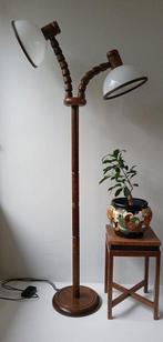 Steinhauer - Staande lamp - Eik - Vintage, Antiquités & Art