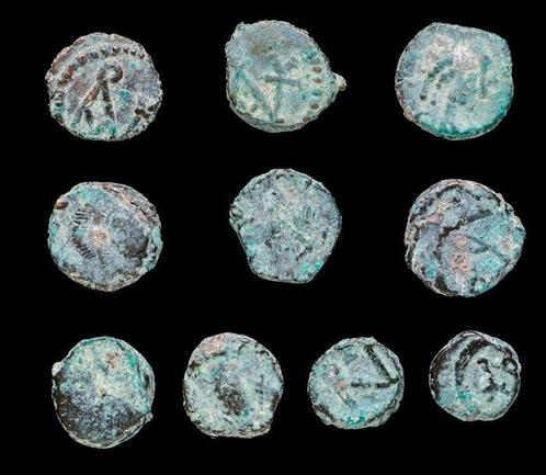 Byzantijnse Rijk Lote de 10 monedas Æ  (Zonder Minimumprijs), Postzegels en Munten, Munten | Europa | Niet-Euromunten