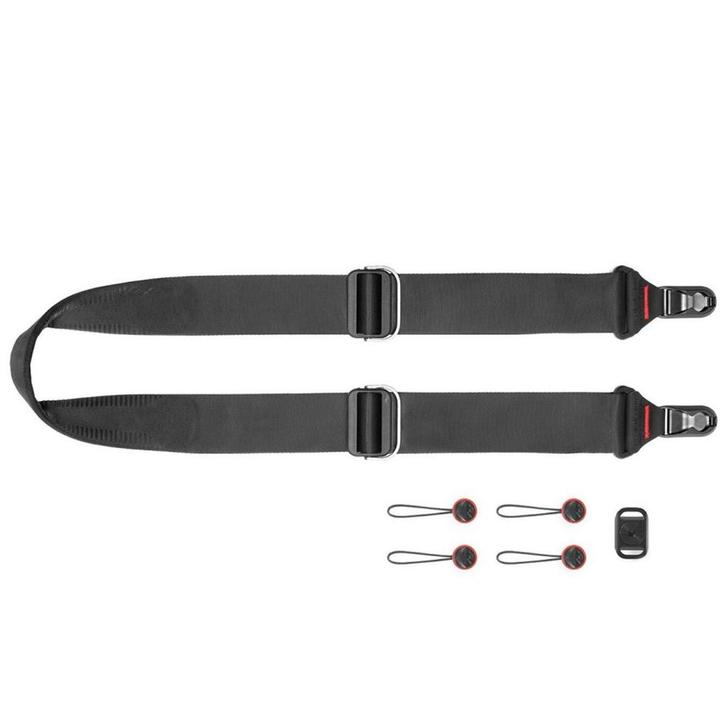 Peak Design SLL-BK-3 Slide Lite Black, TV, Hi-fi & Vidéo, Photo | Studio photo & Accessoires, Comme neuf, Enlèvement ou Envoi