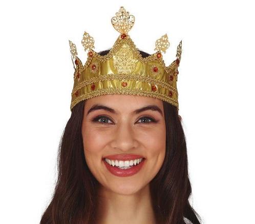 Gouden Koningskroon, Hobby en Vrije tijd, Feestartikelen, Nieuw, Verzenden