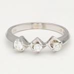 Ring - 18 karaat Witgoud Diamant (Natuurlijk)