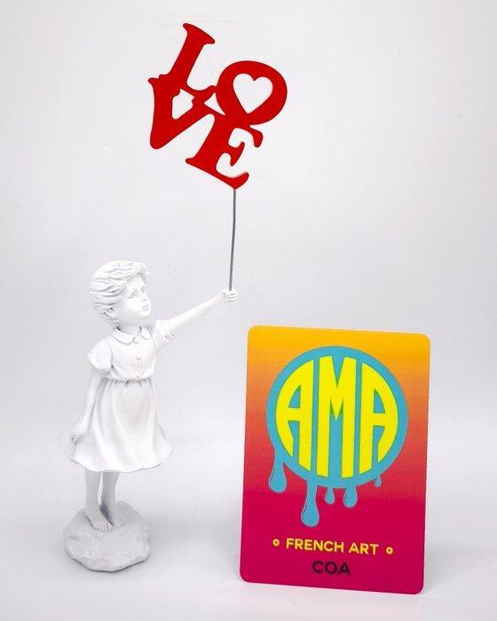 AMA - Love is in the air - Banksy, Antiek en Kunst, Kunst | Designobjecten