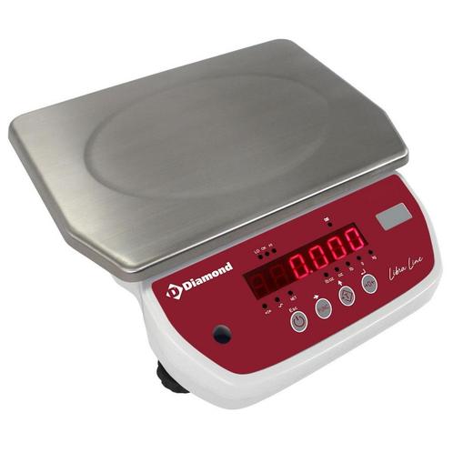 Elektronische weegschaal van roestvrij staal, 30 kg x 5 g, Articles professionnels, Horeca | Équipement de cuisine, Envoi